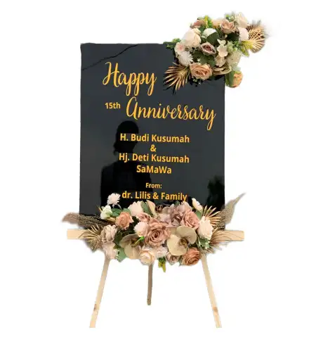 Papan Bunga Akrilik Lebong Sakti